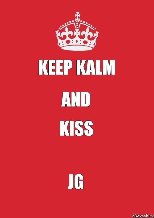 Keep kalm And Kiss JG, Комикс Keep Calm 3