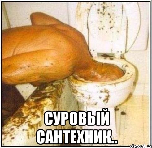  суровый сантехник.., Мем Дайвер