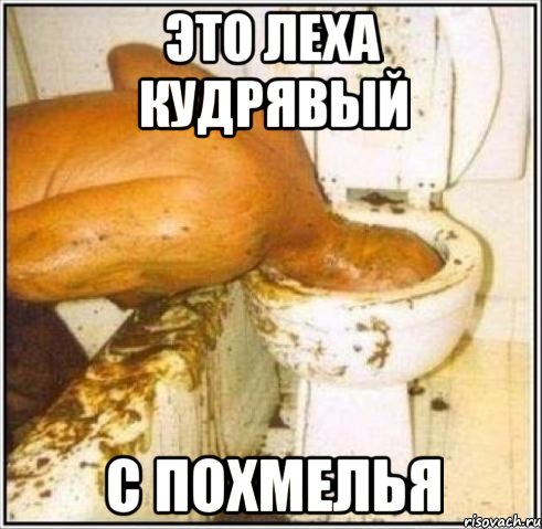 это леха кудрявый с похмелья, Мем Дайвер