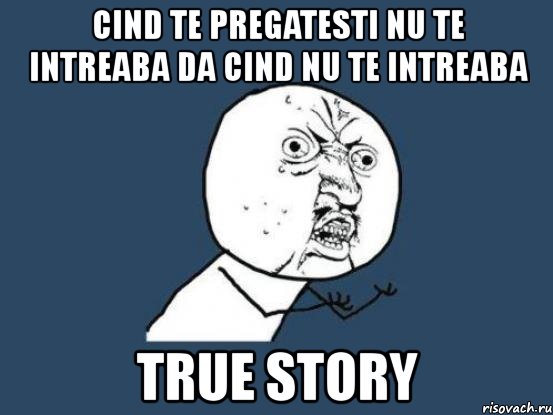 cind te pregatesti nu te intreaba da cind nu te intreaba true story, Мем Ну почему