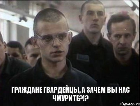 Граждане Гвардейцы, а зачем Вы нас чмурите?!?, Комикс петух