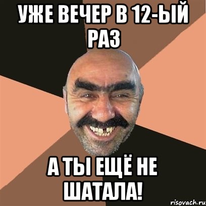 уже вечер в 12-ый раз а ты ещё не шатала!, Мем Я твой дом труба шатал