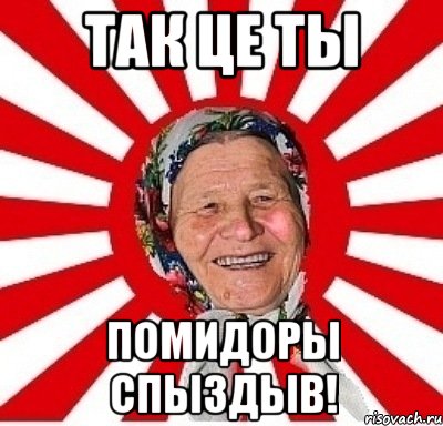 так це ты помидоры спыздыв!