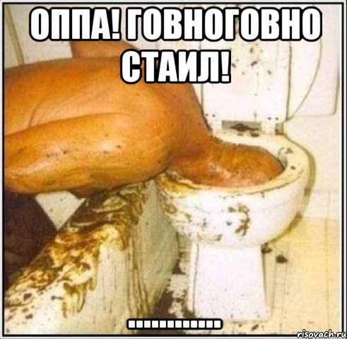 оппа! говноговно стаил! ............, Мем Дайвер