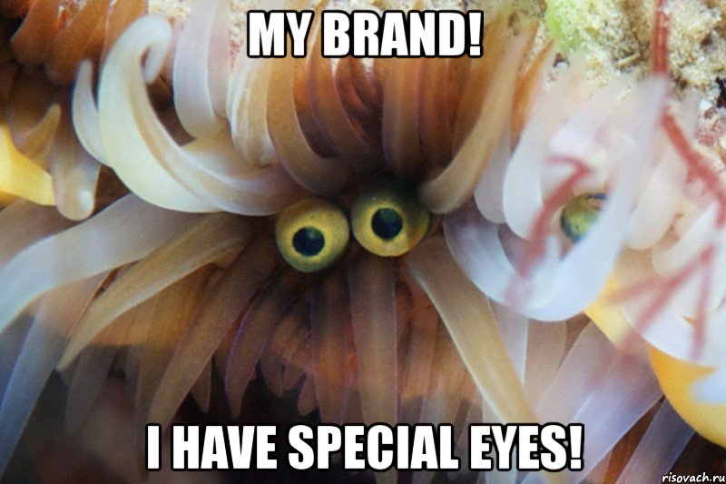 my brand! i have special eyes!, Мем ГЛАЗА