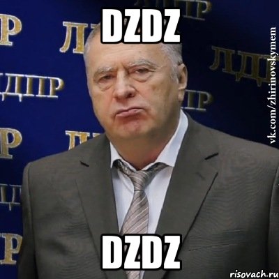 dzdz dzdz, Мем Хватит это терпеть (Жириновский)