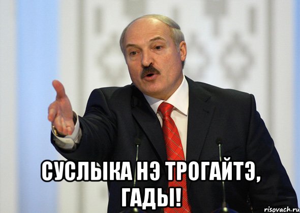  суслыка нэ трогайтэ, гады!, Мем лукашенко