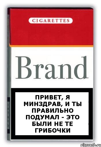 Привет, я минздрав, и ты правильно подумал - это были не те грибочки, Комикс Минздрав