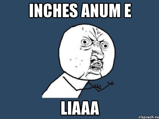 inches anum e liaaa, Мем Ну почему