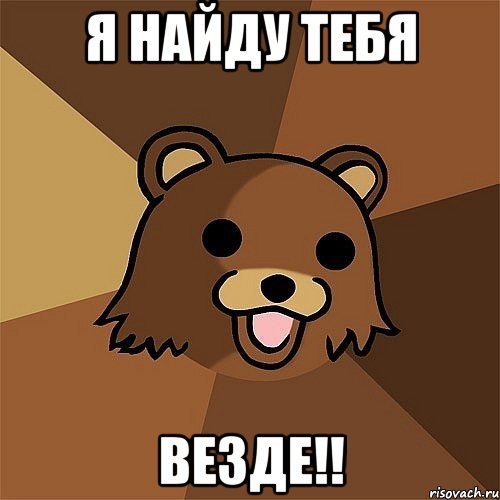 я найду тебя везде!!, Мем Педобир