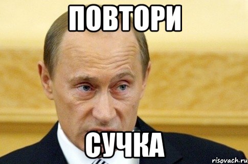 повтори сучка, Мем путин