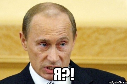  я?!, Мем путин