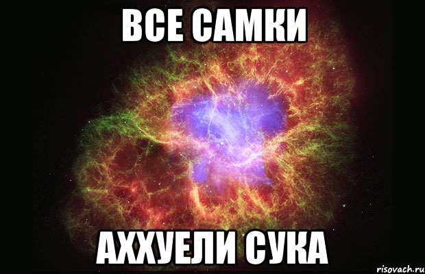 все самки аххуели сука, Мем Туманность