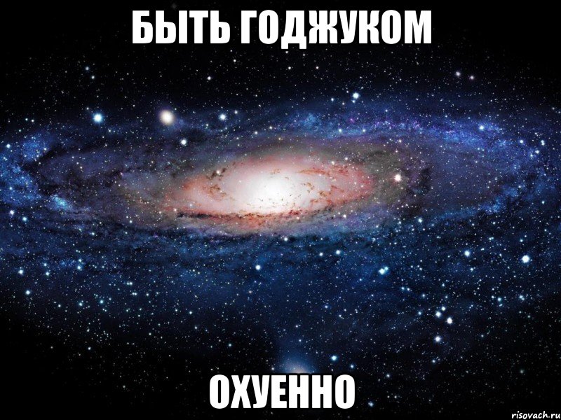 быть годжуком охуенно, Мем Вселенная