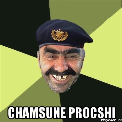  chamsune procshi, Мем airsoft