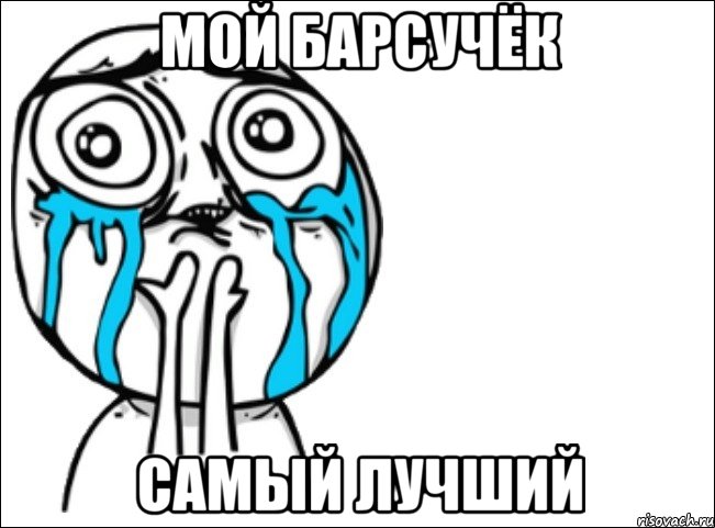 мой барсучёк самый лучший, Мем Это самый