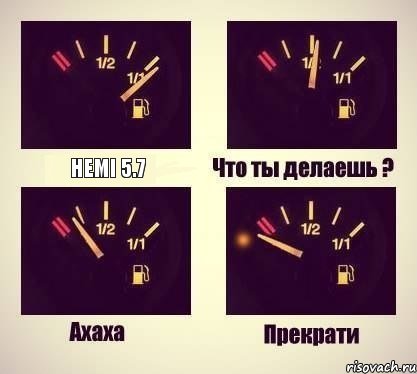 HEMI 5.7, Комикс что ты делаешь
