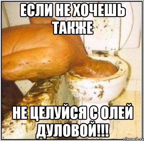 если не хочешь также не целуйся с олей дуловой!!!, Мем Дайвер