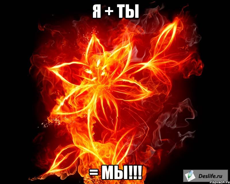 я + ты = мы!!!