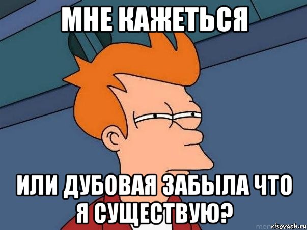 мне кажеться или дубовая забыла что я существую?, Мем  Фрай (мне кажется или)