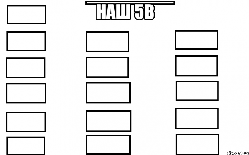 наш 5в , Мем  Мой класс