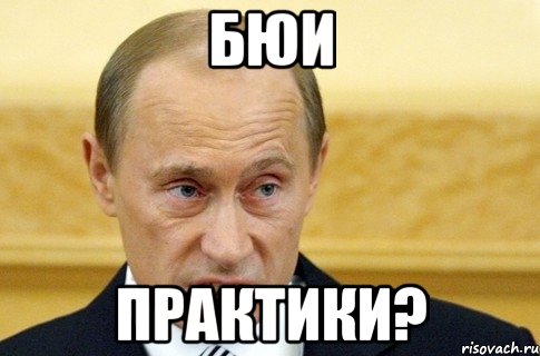 бюи практики?, Мем путин