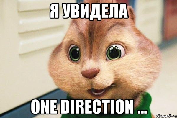 я увидела one direction ..., Мем шглнорва