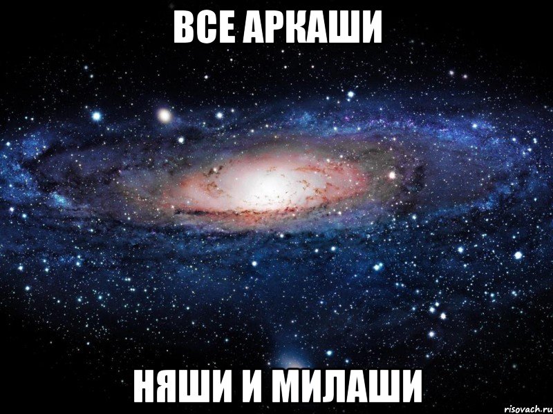 все аркаши няши и милаши, Мем Вселенная