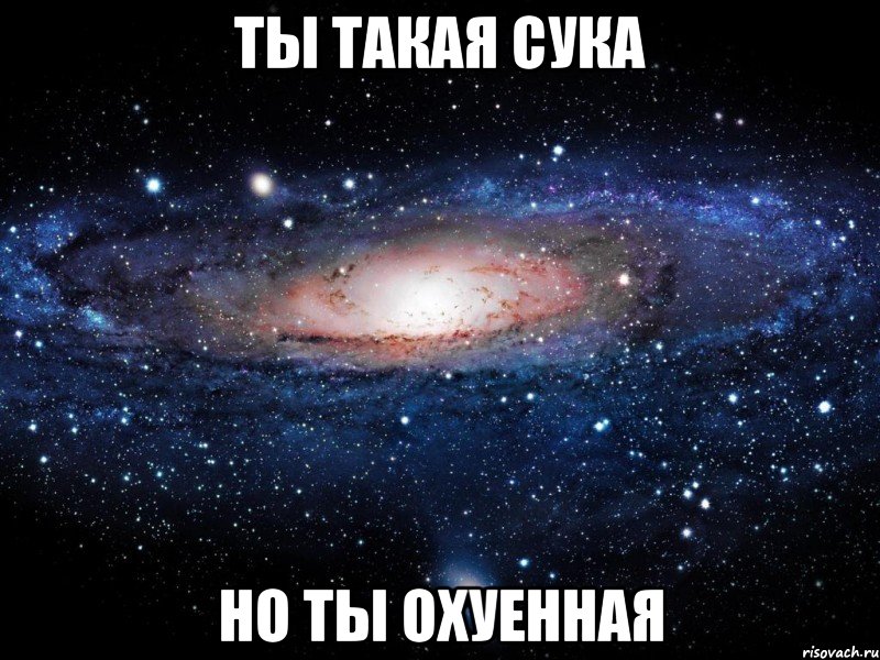 ты такая сука но ты охуенная, Мем Вселенная