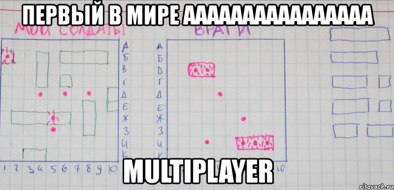 первый в мире аааааааааааааааа multiplayer, Мем 2