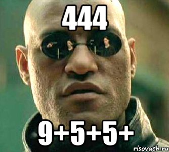 444 9+5+5+