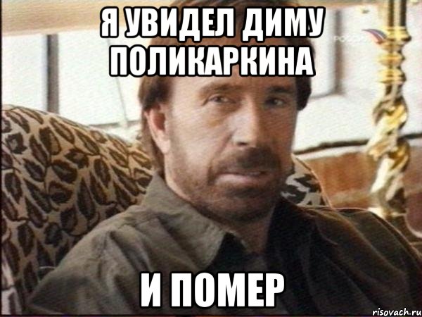 я увидел диму поликаркина и помер