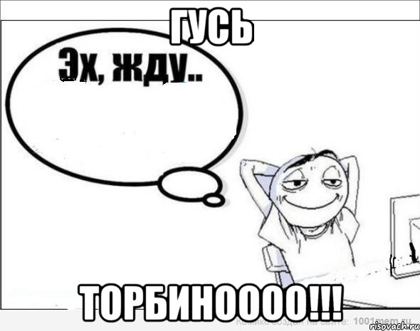 гусь торбиноооо!!!, Комикс Эх жду