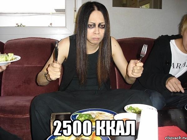  2500 ккал, Мем Экзистенциальный едок