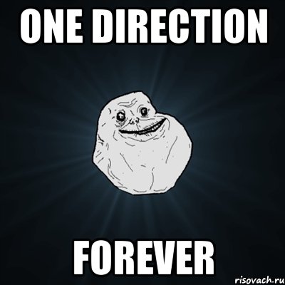 one direction forever, Мем Forever Alone