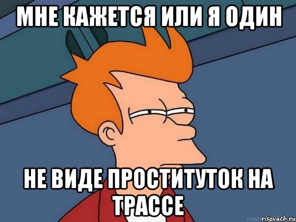 мне кажется или я один не виде проституток на трассе, Мем  Фрай (мне кажется или)