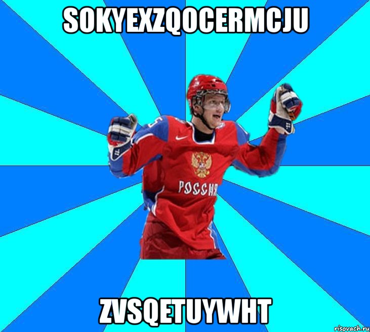 sokyexzqocermcju zvsqetuywht, Мем Хоккеист