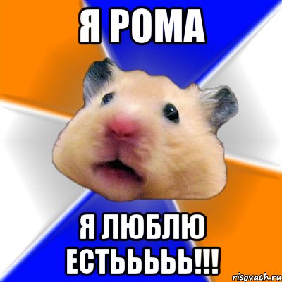 я рома я люблю естььььь!!!