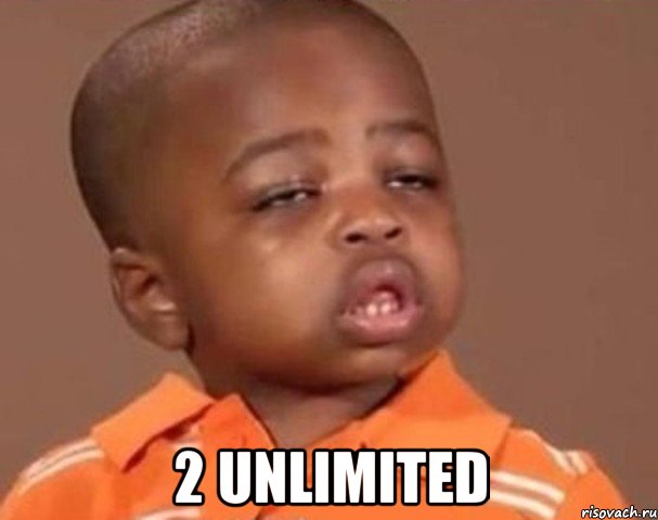  2 unlimited, Мем  Какой пацан (негритенок)