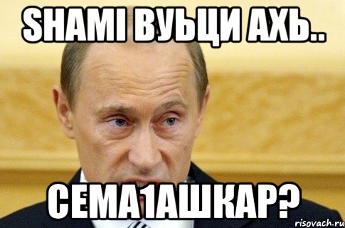 shami вуьци ахь.. сема1ашкар?, Мем путин