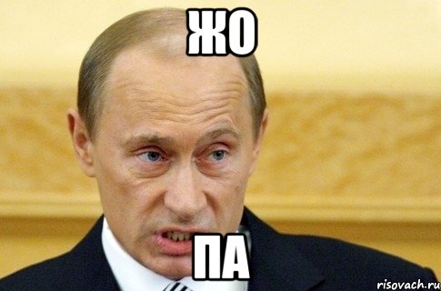 жо па, Мем путин