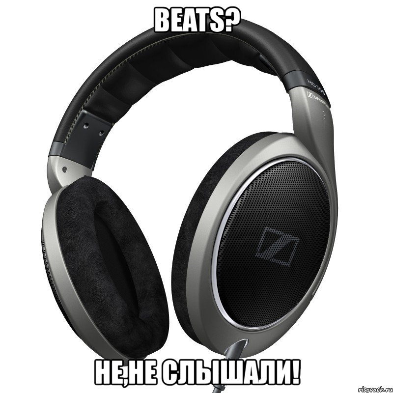 beats? не,не слышали!, Мем Sennheiser