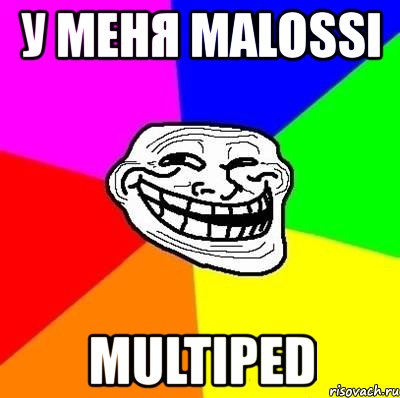 у меня malossi multiped, Мем Тролль Адвайс