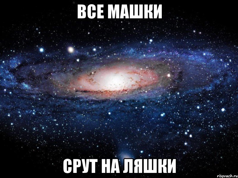все машки срут на ляшки, Мем Вселенная