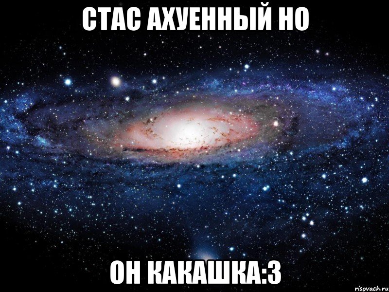 стас ахуенный но он какашка:3, Мем Вселенная