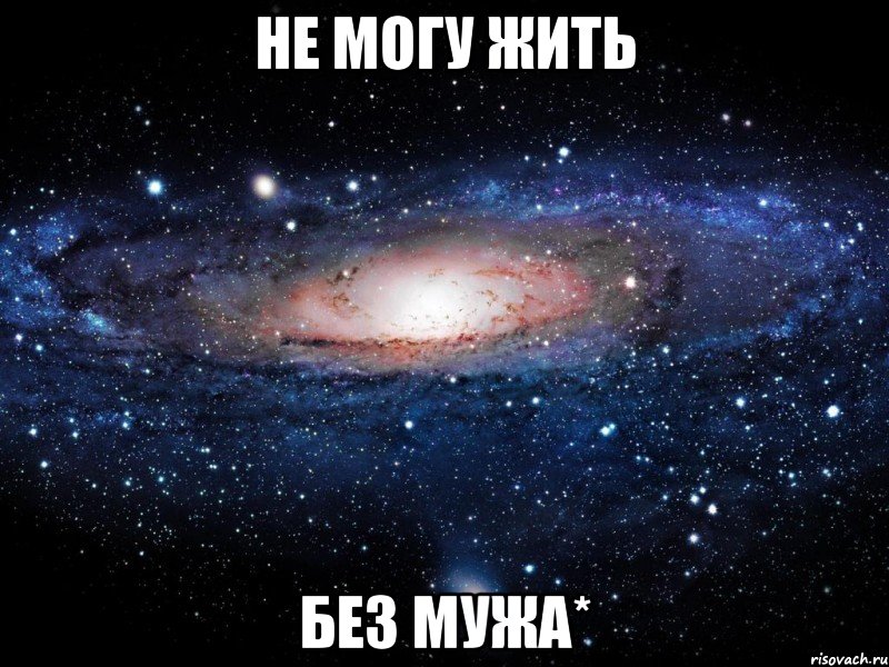 не могу жить без мужа*, Мем Вселенная