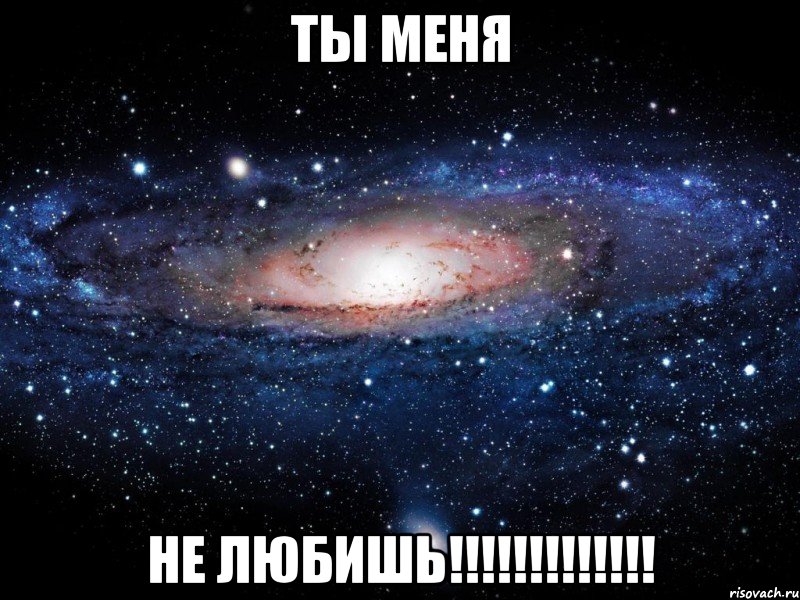 ты меня не любишь!!!, Мем Вселенная