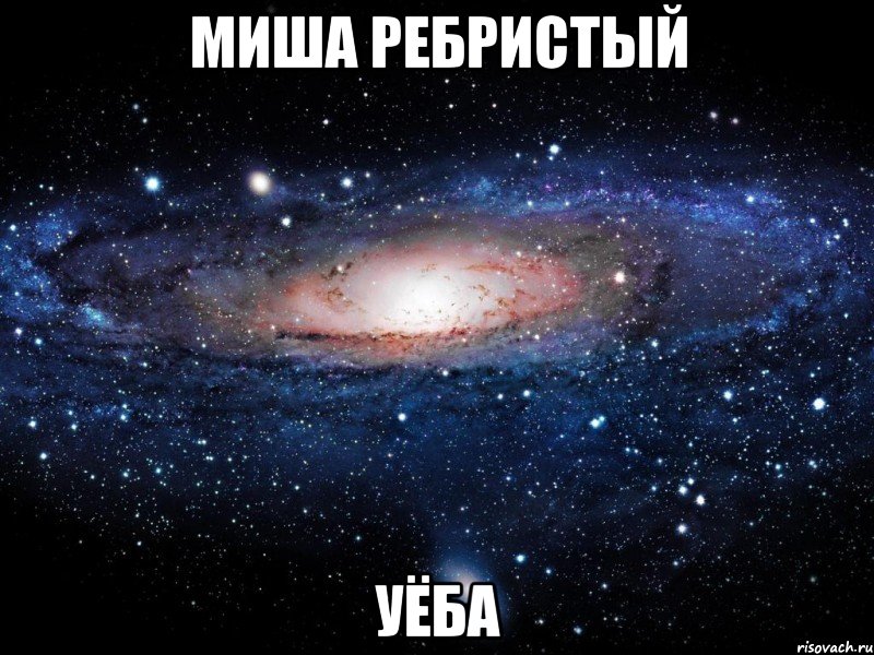 миша ребристый уёба, Мем Вселенная