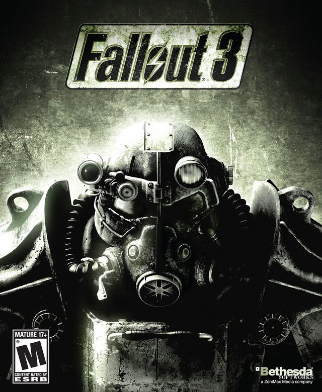 Обложка Fallout 3 шаблон