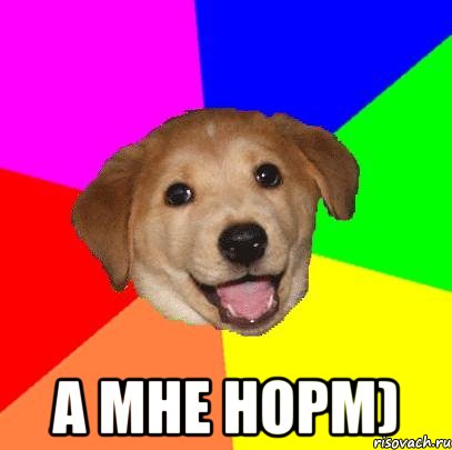  а мне норм), Мем Advice Dog